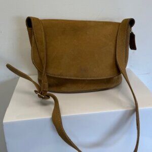 Vintage bag sonoma flap bag nubuc leather # 4935